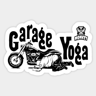 Garage Yoga Sticker